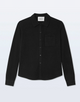 Cashmere Button Down Shirt Black