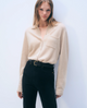 Cashmere Button Down Shirt Natural Heather