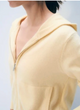 Cashmere Varsity Hoodie Lemonade