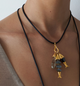 NGZ-15646 Orris Hook Necklace Labradorite