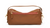 Doxie Medium Mahogany Pebble BG Red Zip