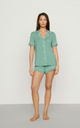 Gisele Relaxed Short PJ Set Seagrass White