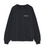 Miles Sweatshirt Palm Washed Black