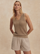 Ramon Knit Tank Sepia Twist