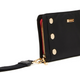 Bryant Wallet Black Nylon Cargo Gold Red Zip