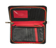 Bryant Wallet Black Nylon Cargo Gold Red Zip