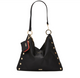 Kyle Large Black Nylon Cargo Gold