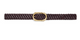 Signature Link Braided Belt Fig