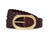 Signature Link Braided Belt Fig