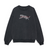 Spencer Sweatshirt Leopard Washed Black