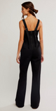 Suns Out Bootcut Jumpsuit Black Knight