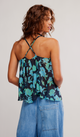 Margaux Printed Tank Capri Blue Combo
