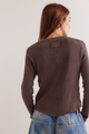 Easy Does It Long Sleeve Tee Double Espresso