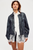 Blair Vegan Suede Sierra Jacket Navy Wave