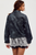 Blair Vegan Suede Sierra Jacket Navy Wave