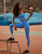 Freesoft Piped Legging 25" Marina