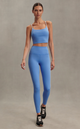 Freesoft Piped Legging 25" Marina