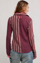 Benny Slim Plaid Rusty Red Combo