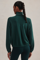 Magda Zip Through Sweat Ponderosa Pine