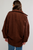 Beau Cocoon Coat Brown Combo