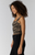 Lace Up Tank Black