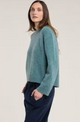 June Crew Neck Sweater Teal
