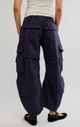 Reef Curved Cargo Twill Black