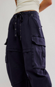 Reef Curved Cargo Twill Black
