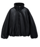 Cyrus Jacket Black Recycled Leather