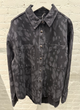 Samy Shirt Abstract Washed Black Denim