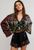Juliette Printed Blouse Black Combo