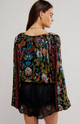 Juliette Printed Blouse Black Combo