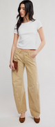 Fable Twisted Seam Jean Oat Latte
