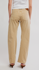 Fable Twisted Seam Jean Oat Latte