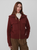 Horan Zip Through Knit Jacket Andorra Brown