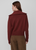 Horan Zip Through Knit Jacket Andorra Brown