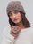 Marl It Pop Top Mittens Coral Pink Mix