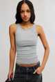 Night Shine Tank Heather Grey