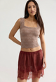 Love Letter Cami Chocolate Malt