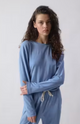 Ypawood L/S T-Shirt Bleu Chine