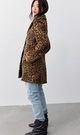 Delancy Leopard Lady Coat