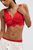Petal Party Plunge Bralette Atlas Red