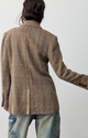 Shiloh Blazer Brown Combo