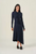 Dona L/S Asymmetrical Dress Nightfall