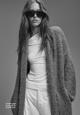 Leona L/S Long Cardigan Fur