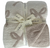 Bow Luxe Home Blanket Cream Sand