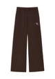 Kacey Sweatpant Monogram Chocolate Brown