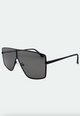 Juno Sunglasses Black Smoke