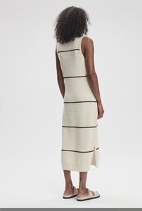 Scott Scoop Neck Midi Dress Birch