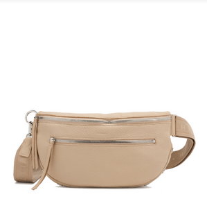 Charles Crossbody Large Limestone Silver